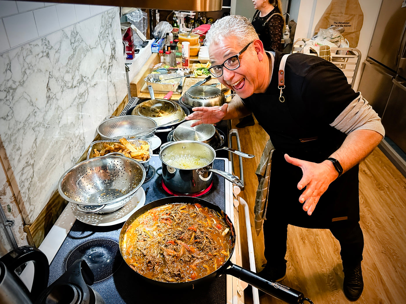 SUPPER CLUB: Picadillo a la Habanera by Chef Fayad Martin with live Cuban music by Papalote