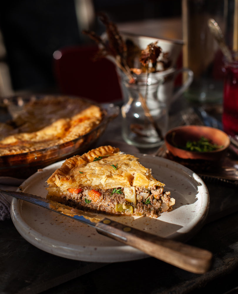COOKING CLASS: Classic Quebecois Tourtière by Sonya Gammal