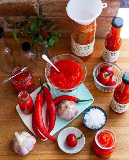 COOKING CLASS: Fermented Hot Sauce by Rebekka Hutton & Alchemy Pickle Company