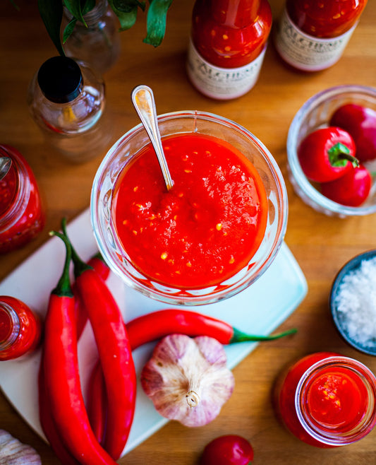 COOKING CLASS: Fermented Hot Sauce by Rebekka Hutton & Alchemy Pickle Company