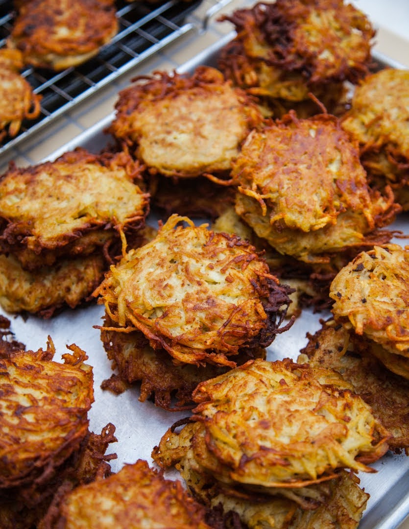 Frozen Latkes by Alissa Kondogiannis