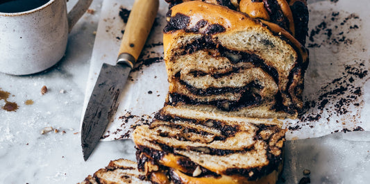 VALENTINES'S COOKING CLASS: Chocolate-Raspberry-Rose Babka with Alissa Kondogiannis