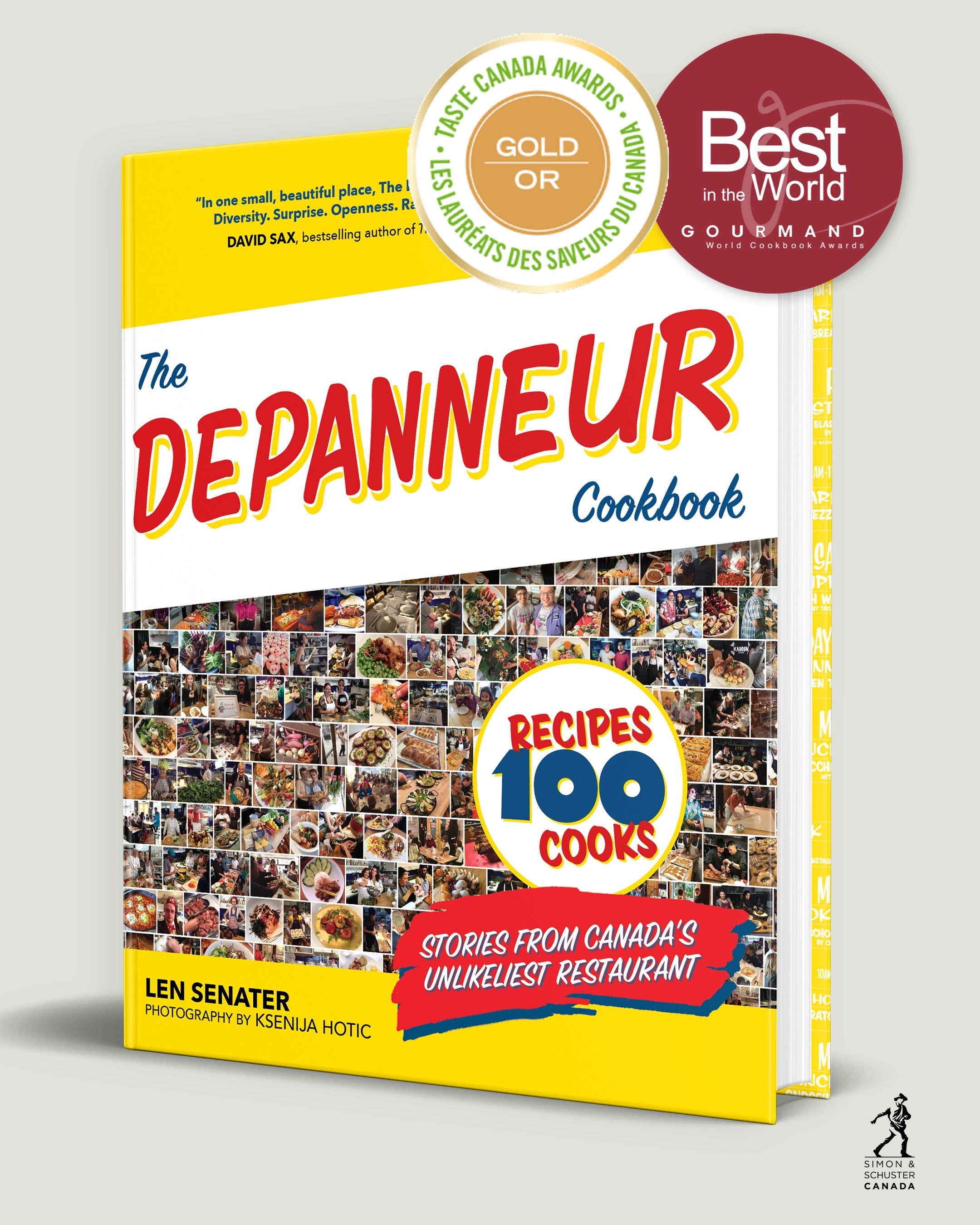 Dep Cookbook with Gold Award 