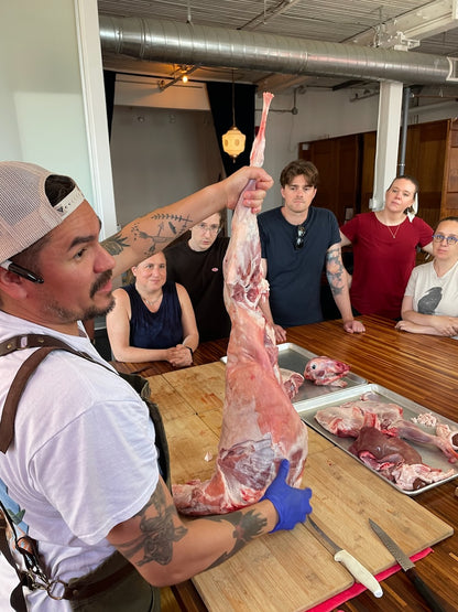 COOKING CLASS: Venison Butchery by Chef Taylor Parker
