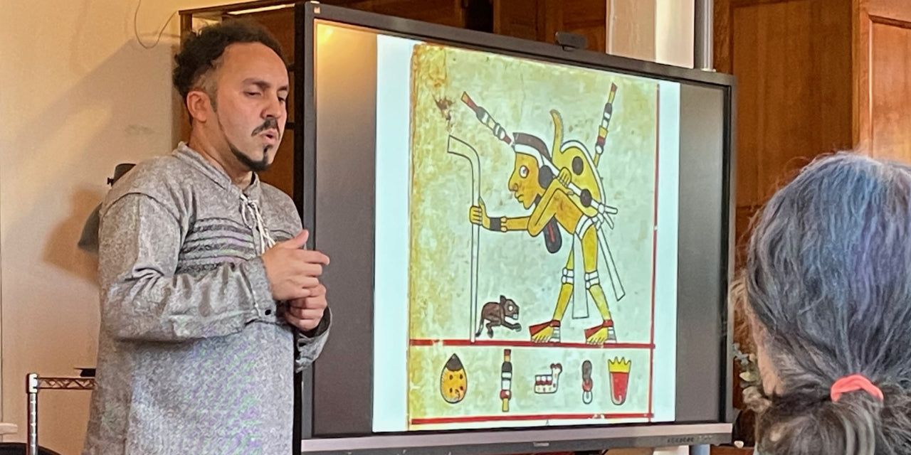 Ivan Wadgymar of Maizal speaking on the past, present and future of Maiz