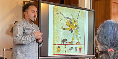 Ivan Wadgymar of Maizal speaking on the past, present and future of Maiz