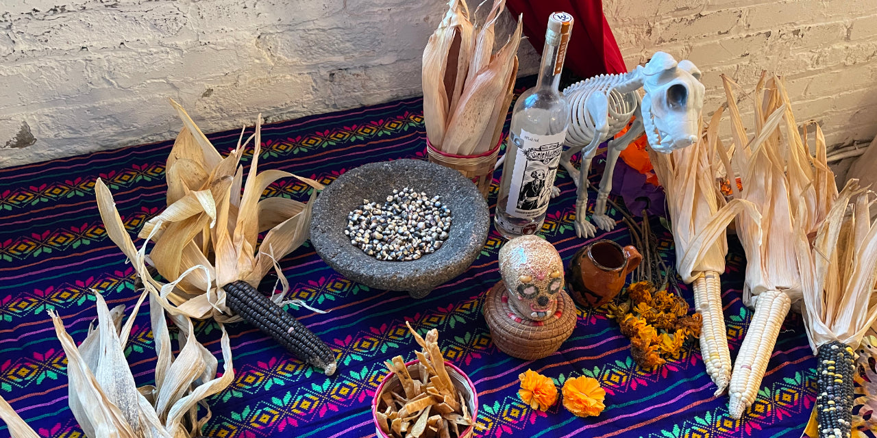 dia de muerto altar