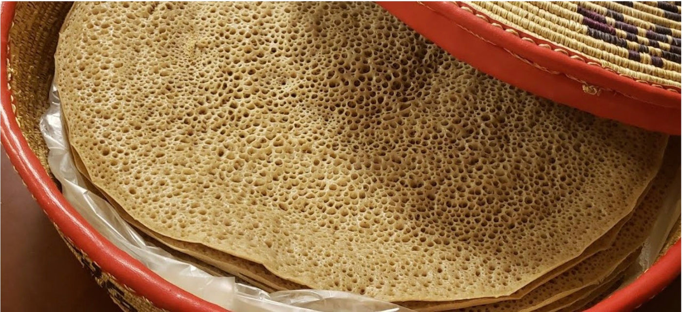 COOKING CLASS: Ethiopian Injera by Asmait Merhatsion