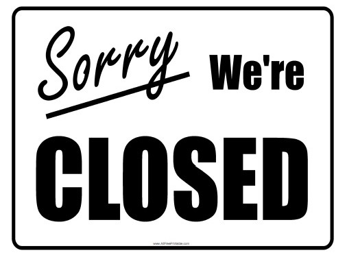 Sorry, We’re CLOSED – The Depanneur